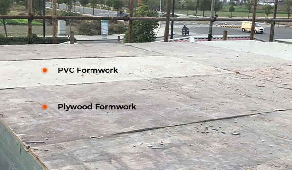 PVC formwork VS plywood