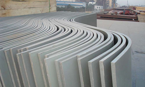 Curved PVC Formwork