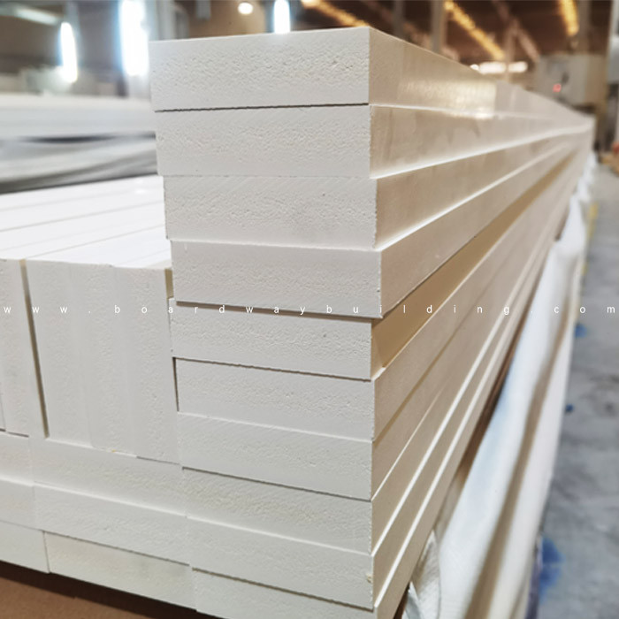 PVC Trim Board in Warehouse