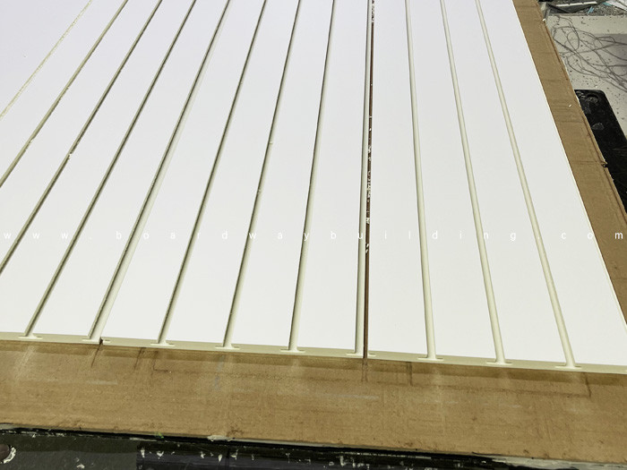 Grooved PVC Foam Board