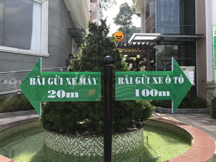 PVC Directional Signs