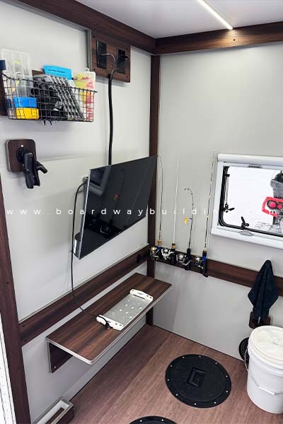 PVC decorative panels for fishing trailer