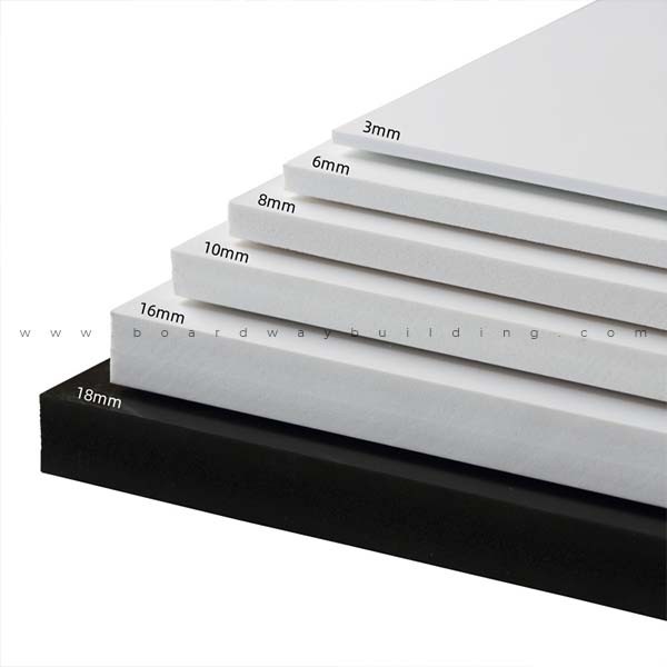 PVC foam board 3-18mm