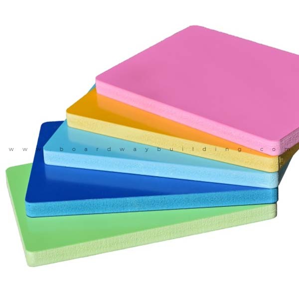 Custom color pvc foam board
