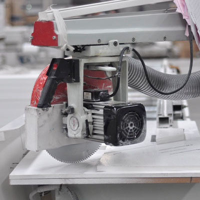 PVC Moulding Sawing