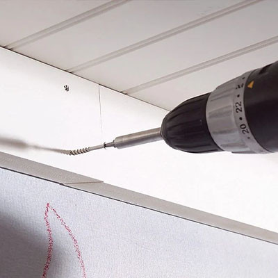 PVC Trim Board Screwing