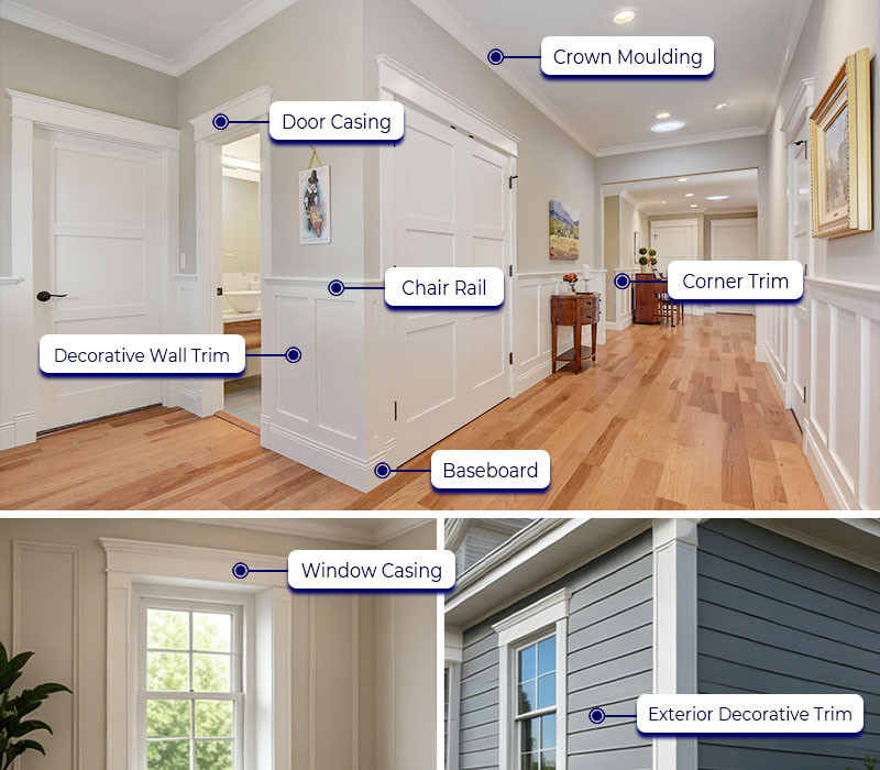 Cellular PVC Moulding Applications