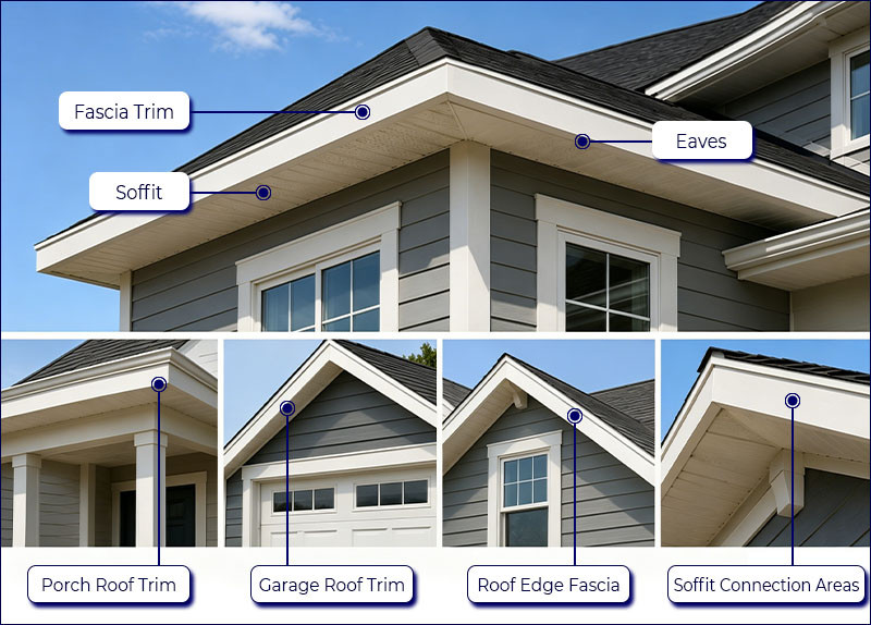 PVC Fascia Board Applications