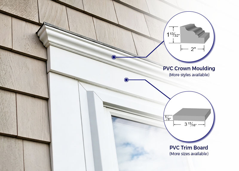 PVC Window Trim Applications