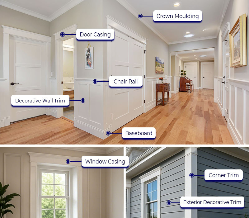 Cellular PVC Moulding Applications
