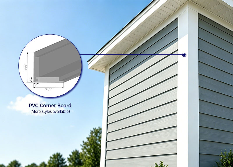 PVC Corner Board Applications