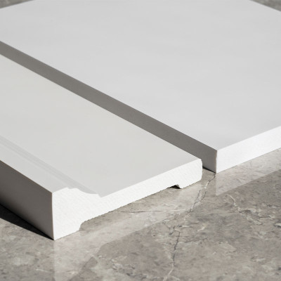 Waterproof PVC Trimboard And Moulding For Both Interior And Exterior Finishing Decoration