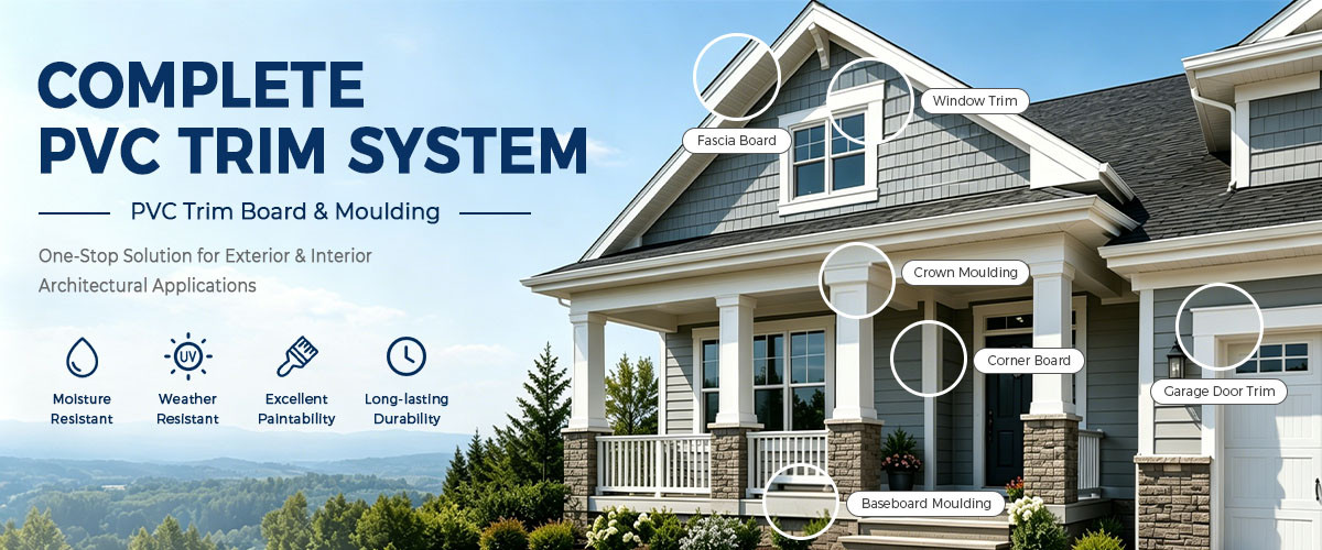 PVC Trim Board & Moulding