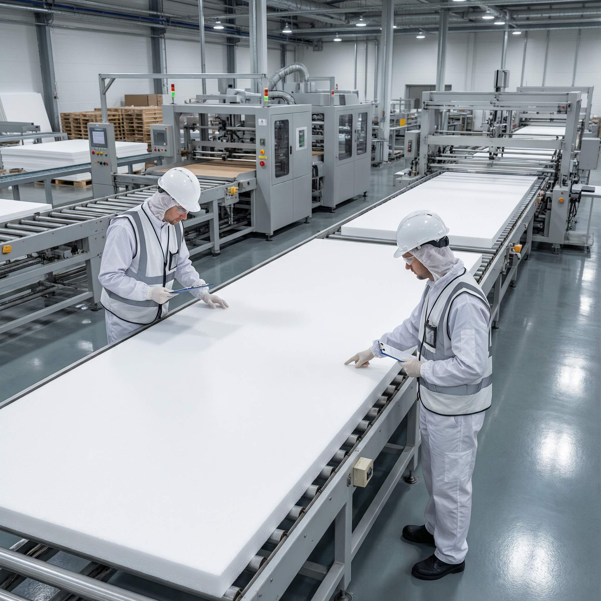 PVC foam board manufacturing factory production line