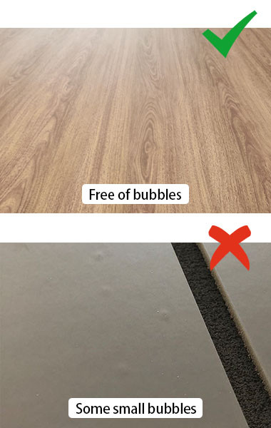 laminated pvc foam board without bubbles