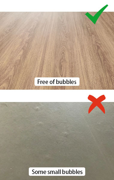 laminated pvc foam board without bubbles