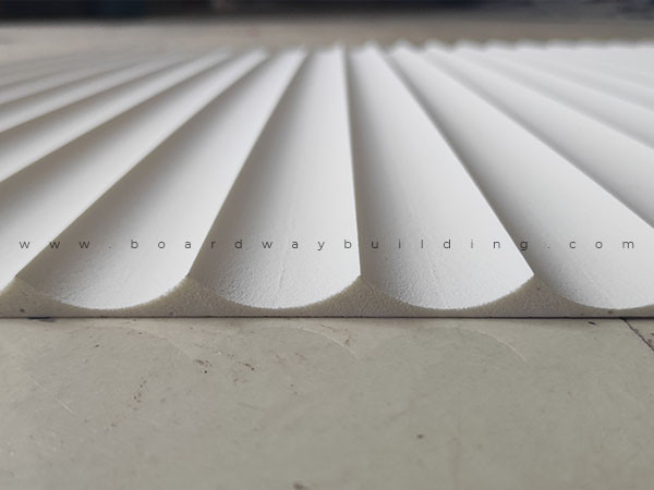 Grooved PVC Foam Board