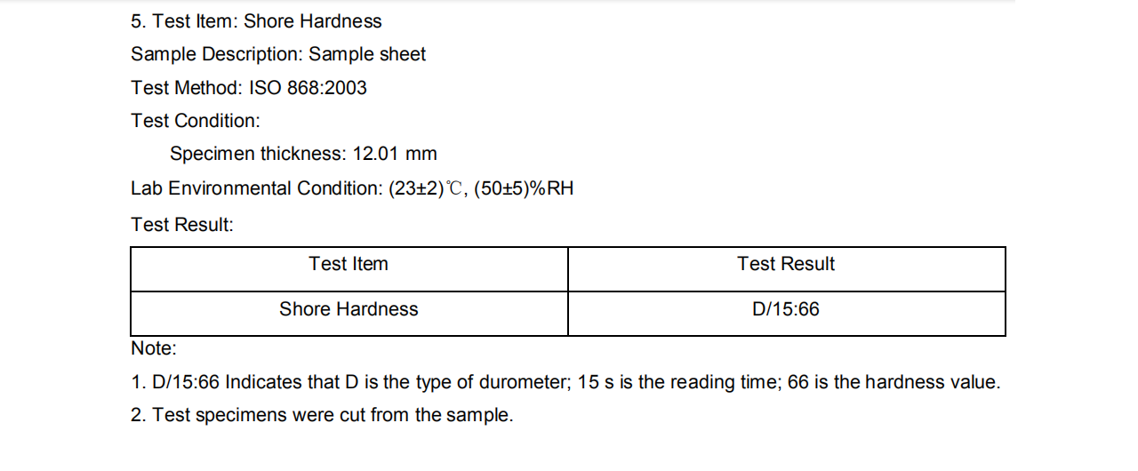 pvc foam board technical data sheet