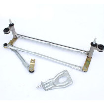 Car windshield wiper linkage assembly