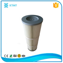 PTFE membrane coated Spun Bonded Polyester Air Filter Cartridge