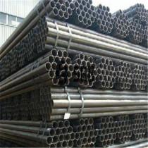 China Supplier black carbon steel welded pipe price list per ton