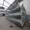 China Factory ERW Thin Wall Thickness Pre-Galvanized/ GI Column Shape Steel Pipe for Construction