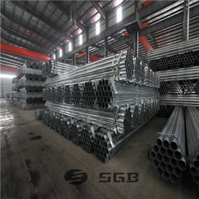 Chinese suppliers Hot dipped Galvanized pipe / pregalvanized with competitive price , factory with ISO, CE