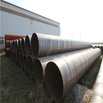 ASTM A53 Gr. B Black ERW Welded Steel Pipes Schedule 40 Round Section For Oil Gas and Water Pipes