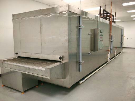 Tunnel Freezer 300kg/h Export America For Ice Cream