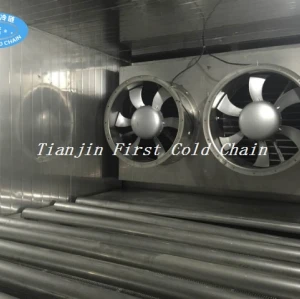 China Máquina de congelación rápida de las ventas calientes para el camarón / el congelador rápido del túnel de la alta calidad