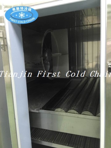 China Máquina de congelación rápida de las ventas calientes para el camarón / el congelador rápido del túnel de la alta calidad