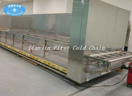 Фабрика Китая поставка Экономичная 1000кг / ч Туннельный быстрый морозильник для рыбы