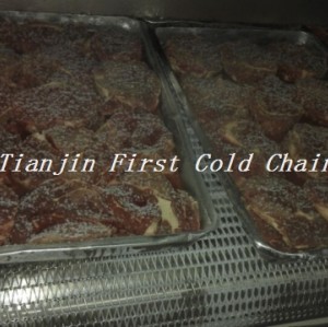 First Cold Chain Custom Tunnel Freezer for Seafood Meat Pasta Quick Freezing