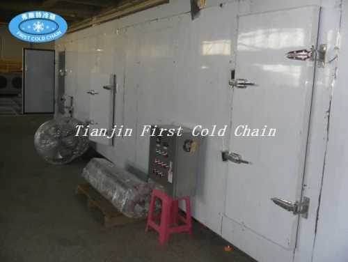 Tipo de túnel Quick Freezer para Fish Dumpings de camarones Filete de pescado