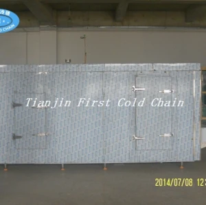 Tipo de túnel Quick Freezer para Fish Dumpings de camarones Filete de pescado