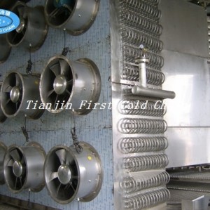 Professional Spiral Freezer Machine for Hamburger auto processing line in China
