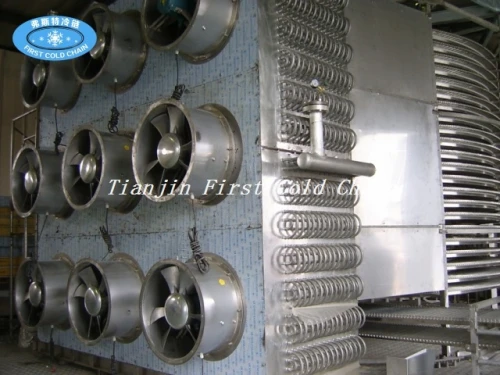 Professional Spiral Freezer Machine for Hamburger auto processing line in China