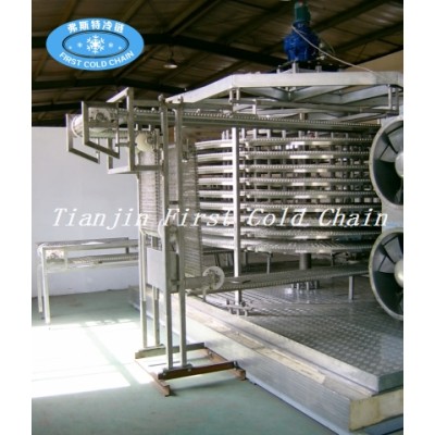Innovative Spiral Freezer from China: Ideal for Seafood Factories Seeking Quick and Efficient Cooling Solutions