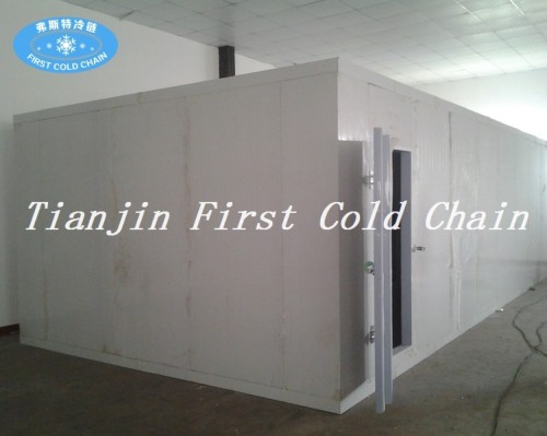 Китай Экономичное холодильное хранилище с цветной сталью PU для рыбы или мяса