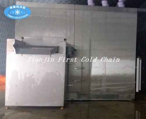 China rentable máquina de IQF fluidificada por fruta / equipo de procesamiento de alimentos