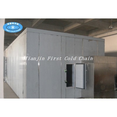 China first cold chain full automatic fluidized bed IQF freezer machine 1500kg/h for frozen fries