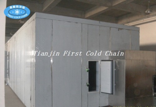 China rentable Fluidizada congelador rápido / maquinaria IQF para fruta congelada