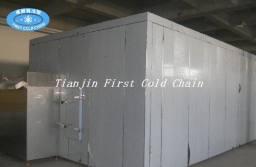 High Quality Fluidized bed Quick Freezing for frozen french fries from first cold chain