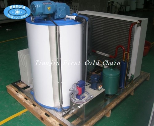 Proveedor de China de alta calidad pequeño tipo 0.2T / 24H maquinaria para fabricar hielo en escamas