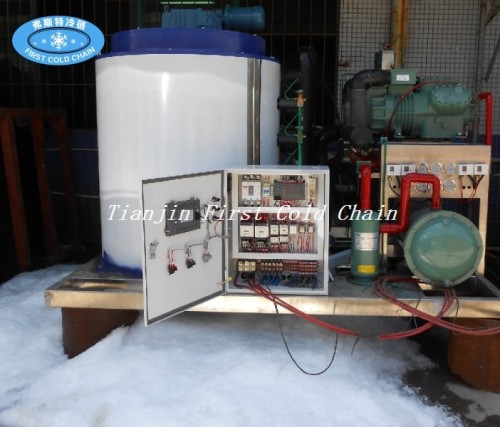 Энергоэффективная машина для производства чешуйчатого льда 3Т / 24 для оборудования для переработки морепродуктов