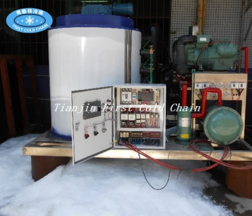 Máquina de hielo en escamas 5T / 24h para verduras y frutas