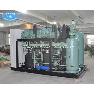 Series Reciprocating Refrigeration Compressor Unit for Storage