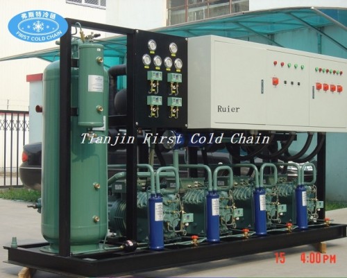 Compresor de refrigeración de la unidad paralela de pistón de alta temperatura
