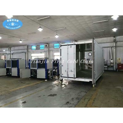 China High Quality Moving blast freezer / container freezer for food factory