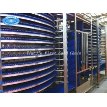 China Automatic Spiral cooling machine for bread / food cooling spiral